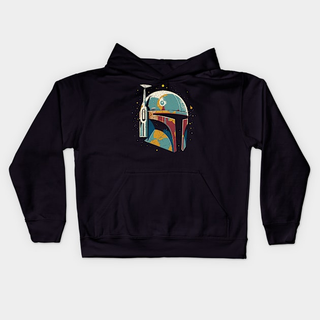 Boba all stars Kids Hoodie by kharmazero